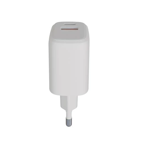 Hálózati töltő, USB-A + USB-C, 12W, AVAX 