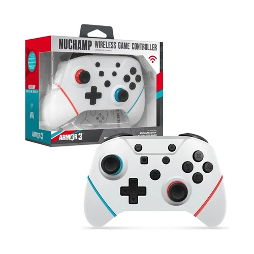 Armor3 M07467-WH NuChamp Nintendo Switch vezeték nélküli fehér kontroller