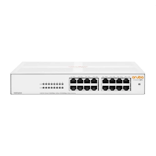 Aruba Instant On 1430 16x GbE LAN port nem menedzselhető switch