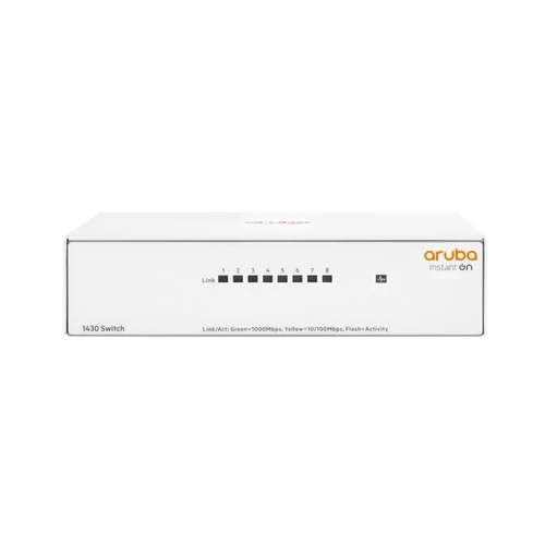 Aruba Instant On 1430 8x GbE LAN port nem menedzselhető switch