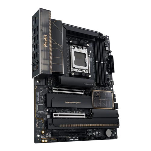 Asus Alaplap - AMD PROART X870E-CREATOR WIFI AM5 (X870, ATX, 4xDDR5 8000+MHz, 4xSATA3, 4x M.2, HDMI+USB4)