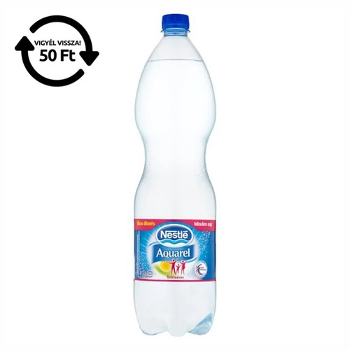 Ásványvíz, szénsavas, NESTLÉ AQUAREL, 1,5 l