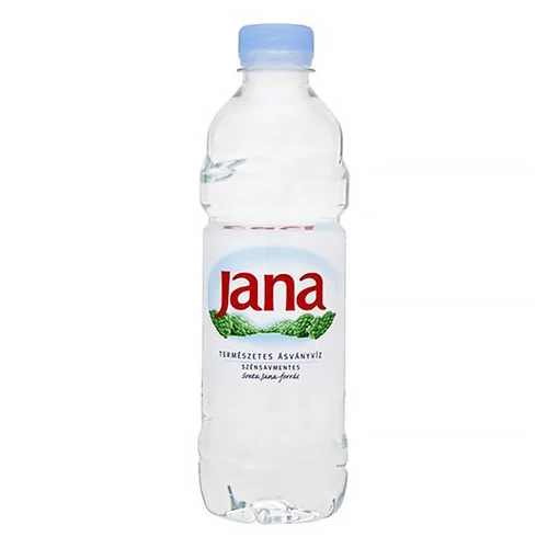 Ásványvíz, szénsavmentes, JANA, 0,5 l