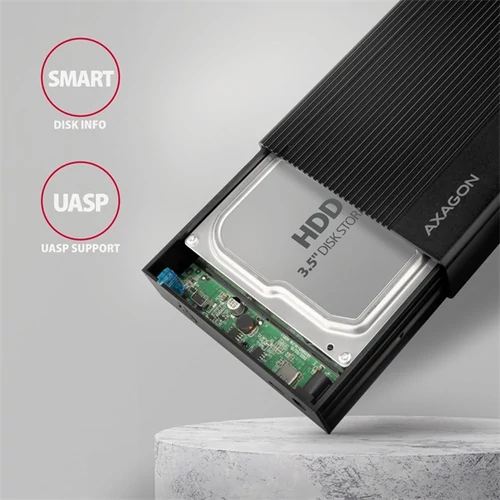 Axagon EE35-GTR USB-C 3.2 Gen 1 SATA 6G 3,5