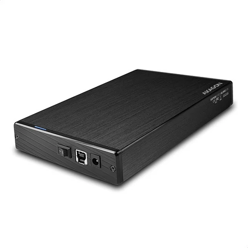 Axagon EE35-XA3 USB 3.0 fekete külső alumínium 3,5