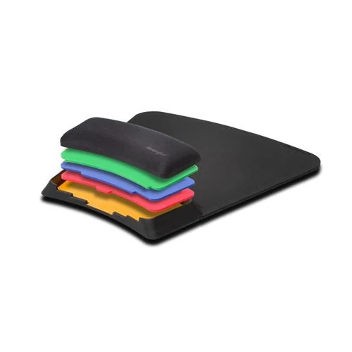 Kensington SmartFit fekete géltöltésű ergonomiai csuklótámaszos egérpad