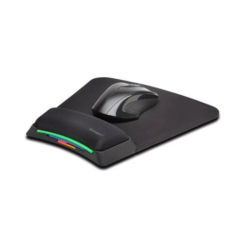 Kensington SmartFit fekete géltöltésű ergonomiai csuklótámaszos egérpad