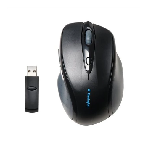 Egér, vezeték nélküli, optikai, normál méret, USB, KENSINGTON 