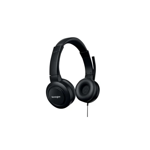 Fejhallgató, mikrofonnal, USB-C, KENSINGTON 