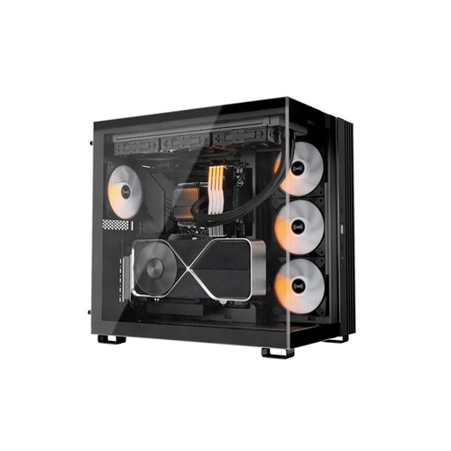 Be Quiet! CPU Water Cooler - SILENT LOOP 3 360mm Black (3x120mm, csatlakozó: 3pin, cső hossza: 400mm, fekete)