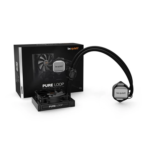 Be Quiet! Pure Loop 120mm Fekete vízhűtéses processzor hűtő