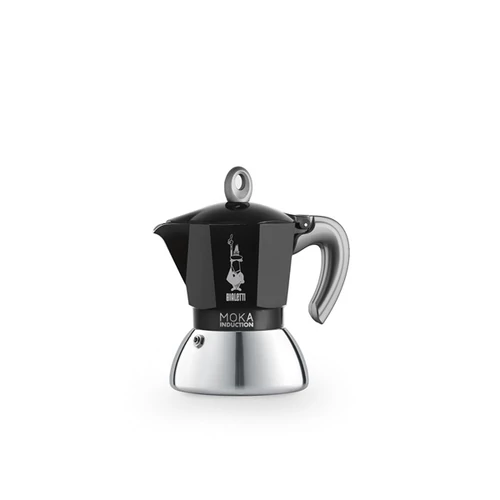 Bialetti Moka 6932 Induction 2 személyes indukciós fekete kotyogós kávéfőző