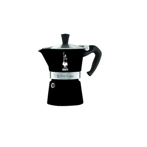 Bialetti Moka Express Colour 3 személyes fekete kotyogós kávéfőző
