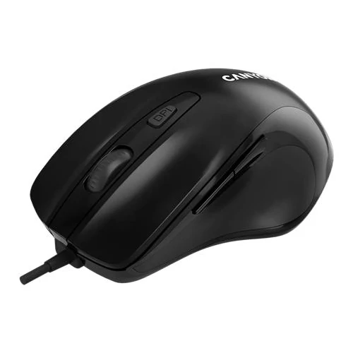 Egér, vezetékes, optikai, USB, CANYON 