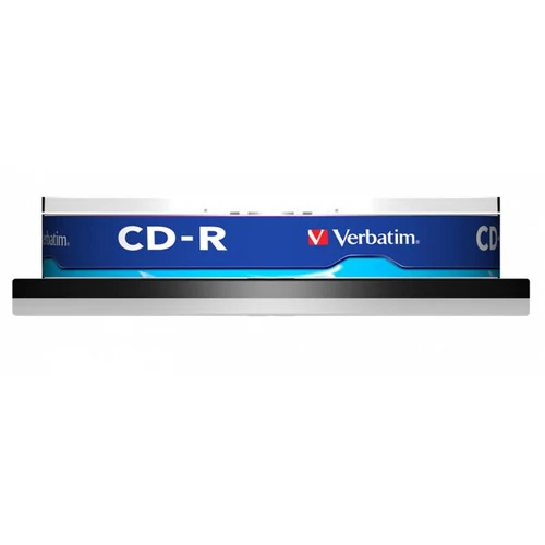 VERBATIM CDV7052B10DL CD-R DataLife cake box CD lemez 10db/csomag