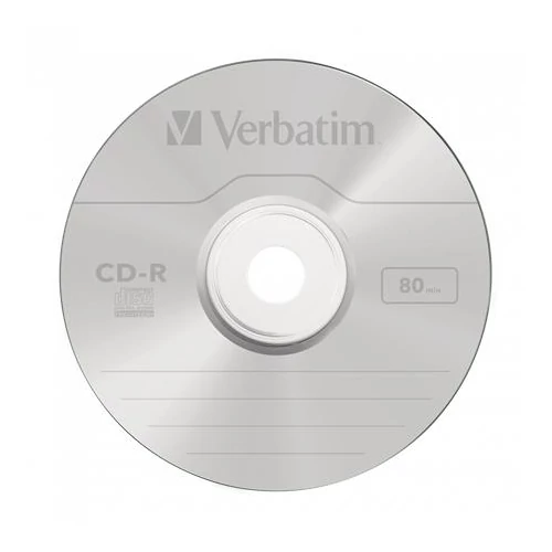 VERBATIM CDVA80L CD-R Music normál tokos CD lemez