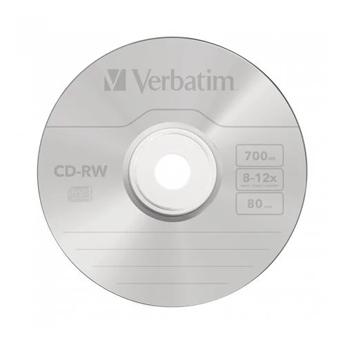 VERBATIM CDVU7010 CD-RW normál tokos CD lemez