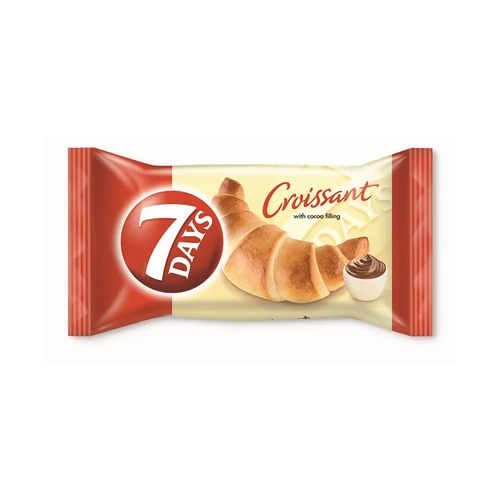 Croissant 7DAYS kakaós töltelékkel 60 g