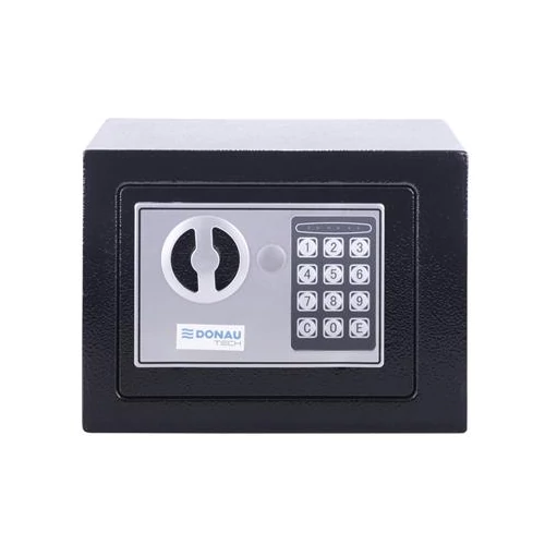 Bútorszéf, elektronikus zár, 230x170x170 mm, DONAU 