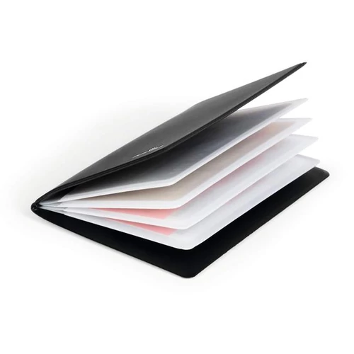 Bankkártyatartó, 8 db-os, RFID védelemmel, DURABLE, fekete