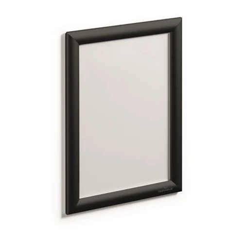Posztertábla, fali, A4, alumínium keret, DURABLE, fekete
