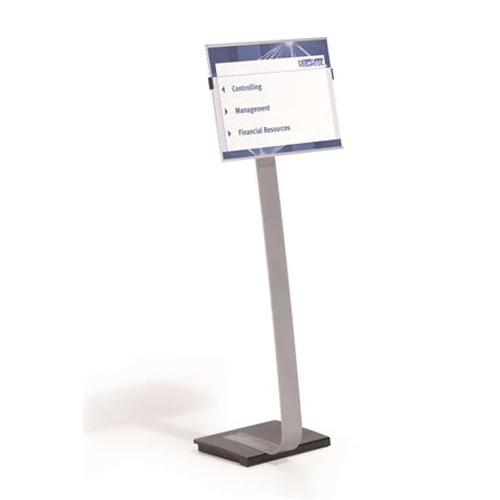 Padlóállvány A3, Durable Info Sign ezüst