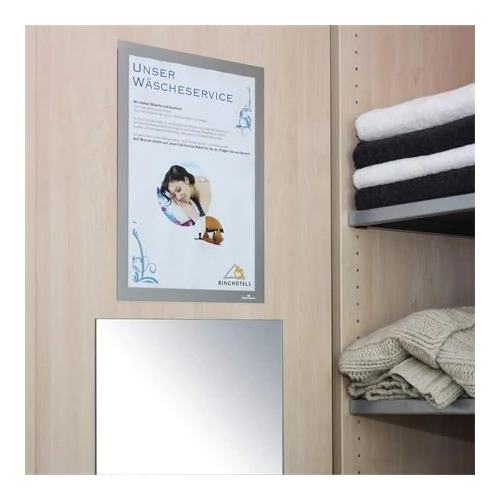 Mágneses tasak, A4, öntapadó háttal, DURABLE 