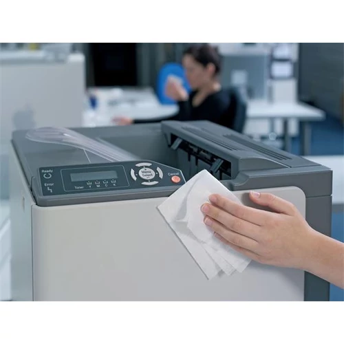 Tisztítókendő, műanyag felületre, 100 db, DURABLE 