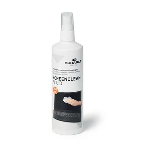 Tisztítófolyadék, képernyőhöz, spray, 250 ml, DURABLE 