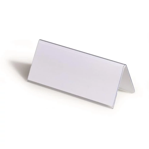 Névtábla tartó, asztali, 61/122x150 mm, DURABLE