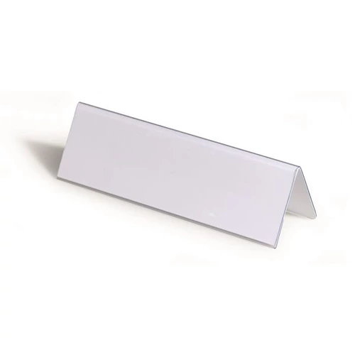 Névtábla tartó, asztali, 61/122x210 mm, DURABLE