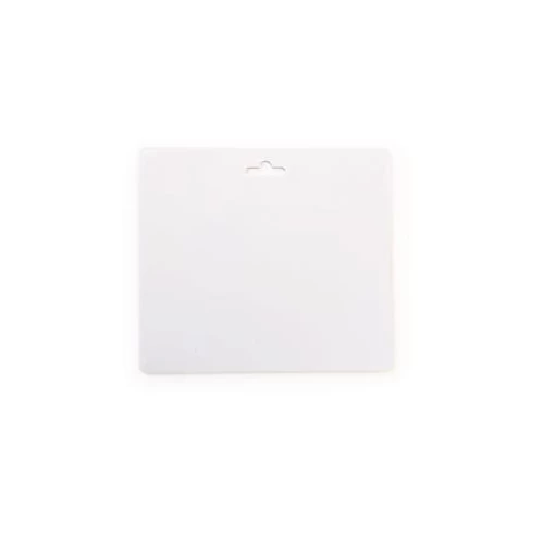 Névkitűző, Euro kivágás, 97x86 mm, DURABLE 