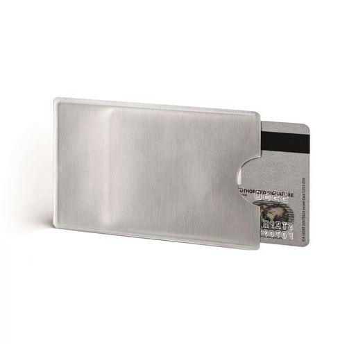 Bankkártyatartó, 1db-os, RFID védelemmel, DURABLE, áttetsző, 3db/cs