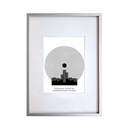 Képkeret, 21x29,7 cm, aluminium keret, 
