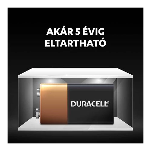 Elem, 9V, 1 db, DURACELL 