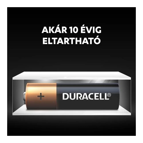 Elem, AA ceruza, 10 db, DURACELL 