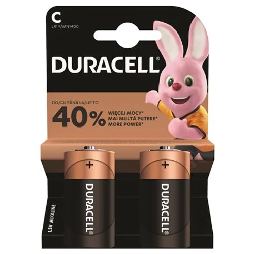 Elem, C baby, 2 db, DURACELL 