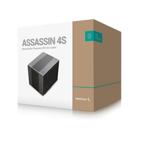 DeepCool CPU Cooler - ASSASSIN 4S (max. 20,5dB; max. 104,06 m3/h; 4pin csatlakozó; 7 db heatpipe, 1x14cm, PWM)