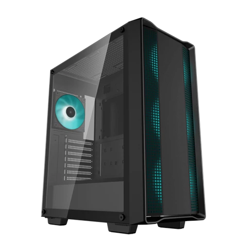 DeepCool CC560 Tempered Glass Black