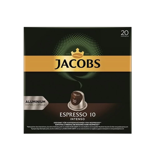 Douwe Egberts Jacobs Espresso Intenso 20 db kávékapszula