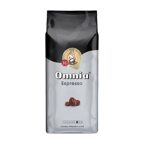 Kávé, pörkölt, szemes, olaszos pörkölésű, 1000 g, DOUWE EGBERTS "Omnia Espresso"