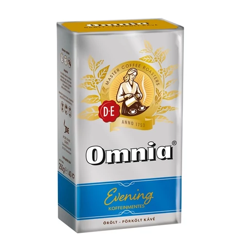 Kávé, pörkölt, őrölt, vákuumos csomagolásban, 250 g, DOUWE EGBERTS 