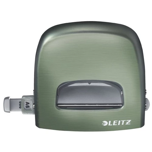 Lyukasztó, kétlyukú, 30 lap, fém, LEITZ 