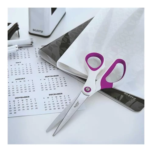 Olló, irodai, 20,5 cm, LEITZ 