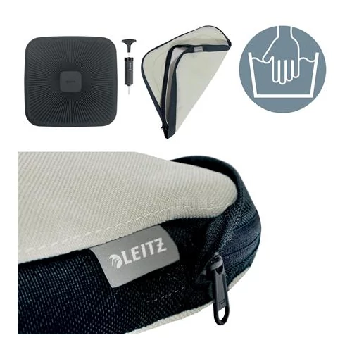 Ülőpárna, ergonómiai, szövetborítású, LEITZ 