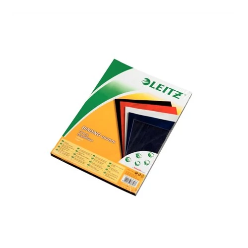 Előlap, A4, 150mikron, LEITZ, áttetsző, 100db/cs