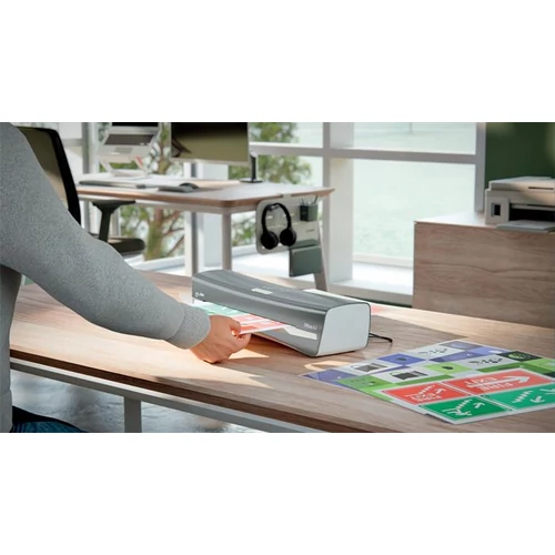 Meleglamináló fólia, 125mikron, A5, fényes, UDT technológiával, LEITZ 