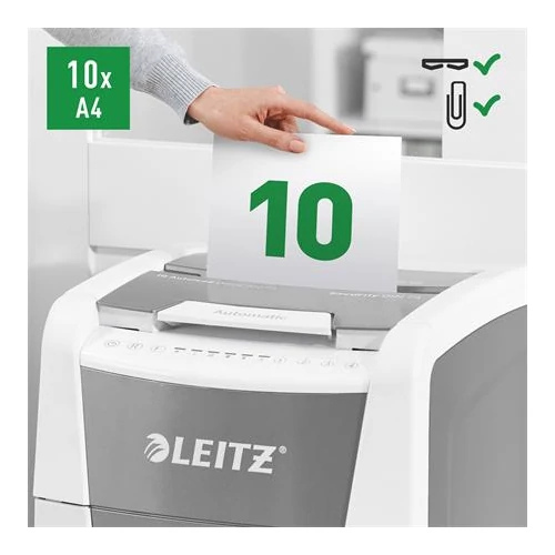 Iratmegsemmisítő, konfetti, 300 lap, LEITZ 