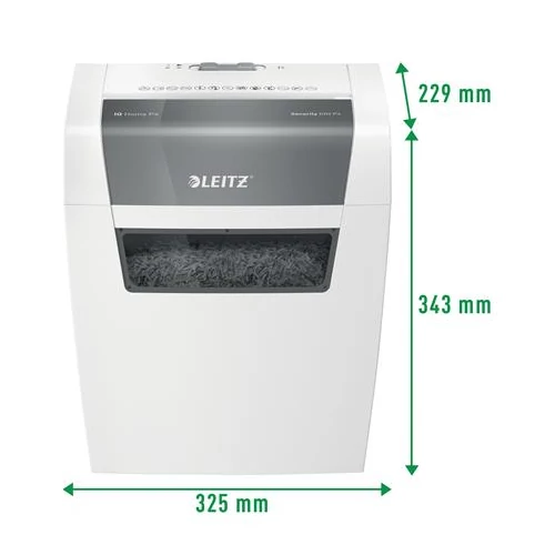 Iratmegsemmisítő, konfetti, 6 lap, LEITZ 