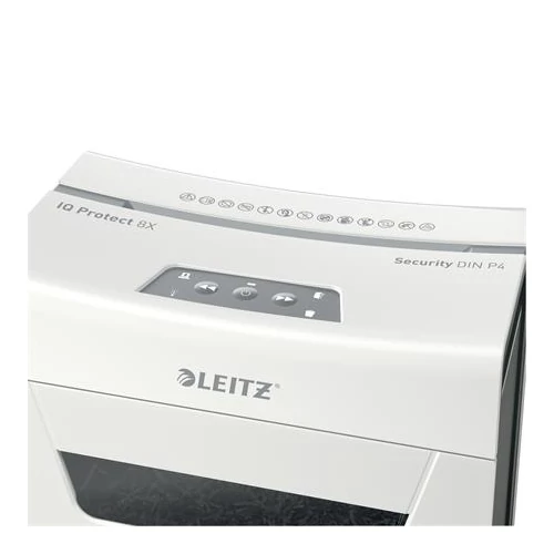 Iratmegsemmisítő, konfetti, 8 lap, LEITZ 